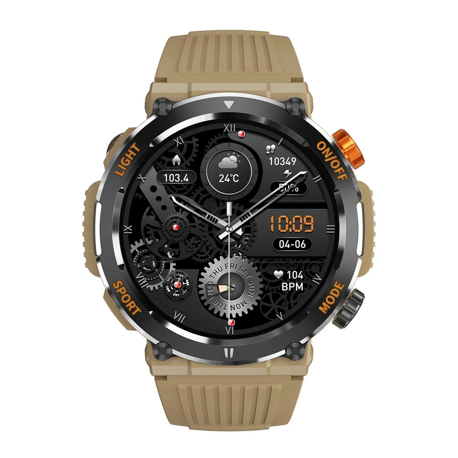 1.46 Inch Round Screen Bluetooth Smart Watch Support Health Monitoring & 100  Sports Modes