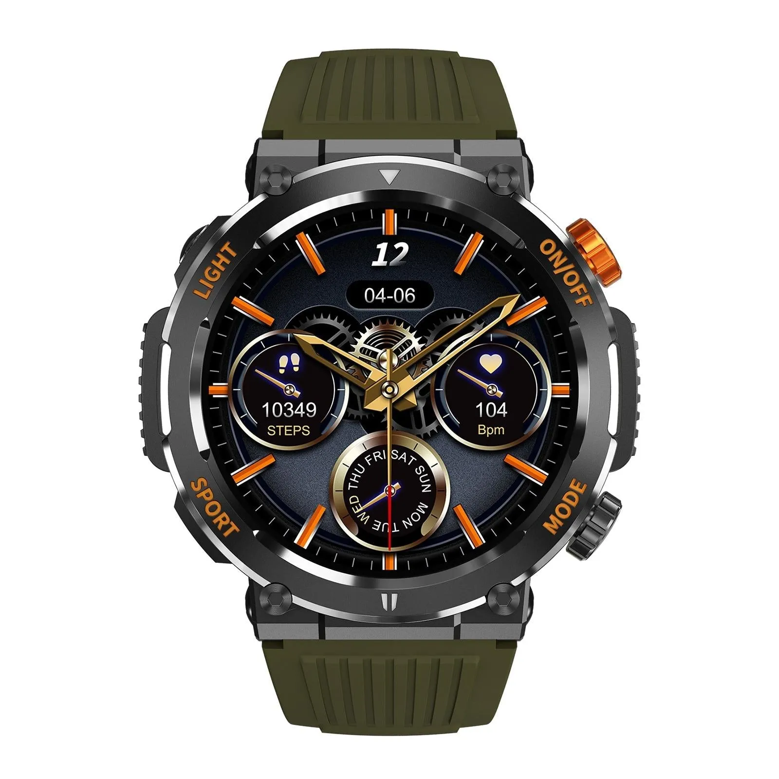 1.46 Inch Round Screen Bluetooth Smart Watch Support Health Monitoring & 100  Sports Modes