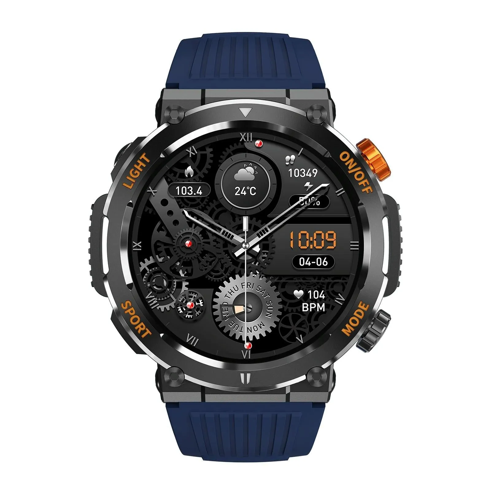 1.46 Inch Round Screen Bluetooth Smart Watch Support Health Monitoring & 100  Sports Modes