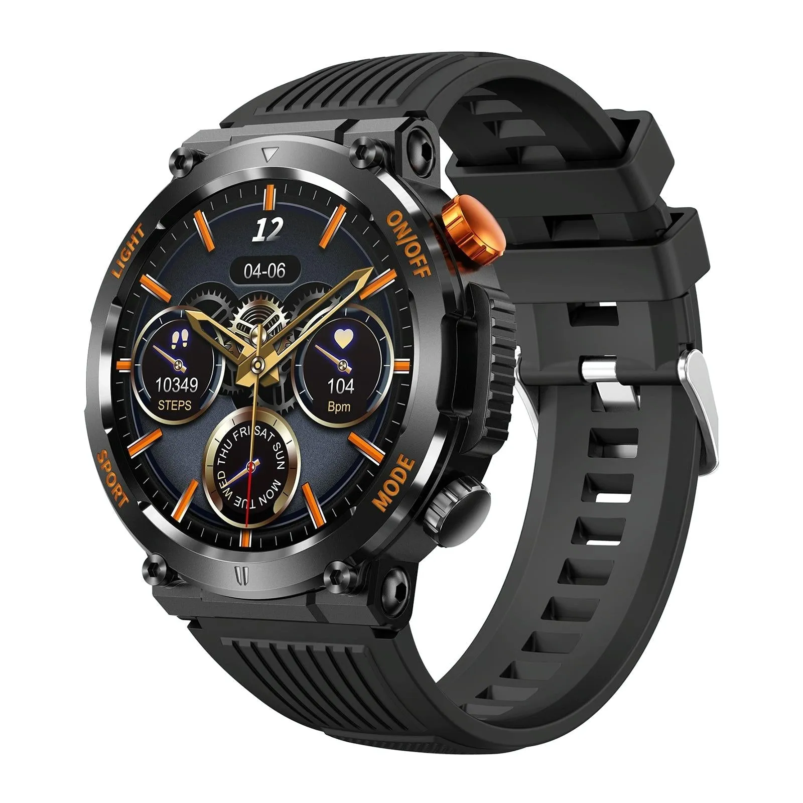 1.46 Inch Round Screen Bluetooth Smart Watch Support Health Monitoring & 100  Sports Modes