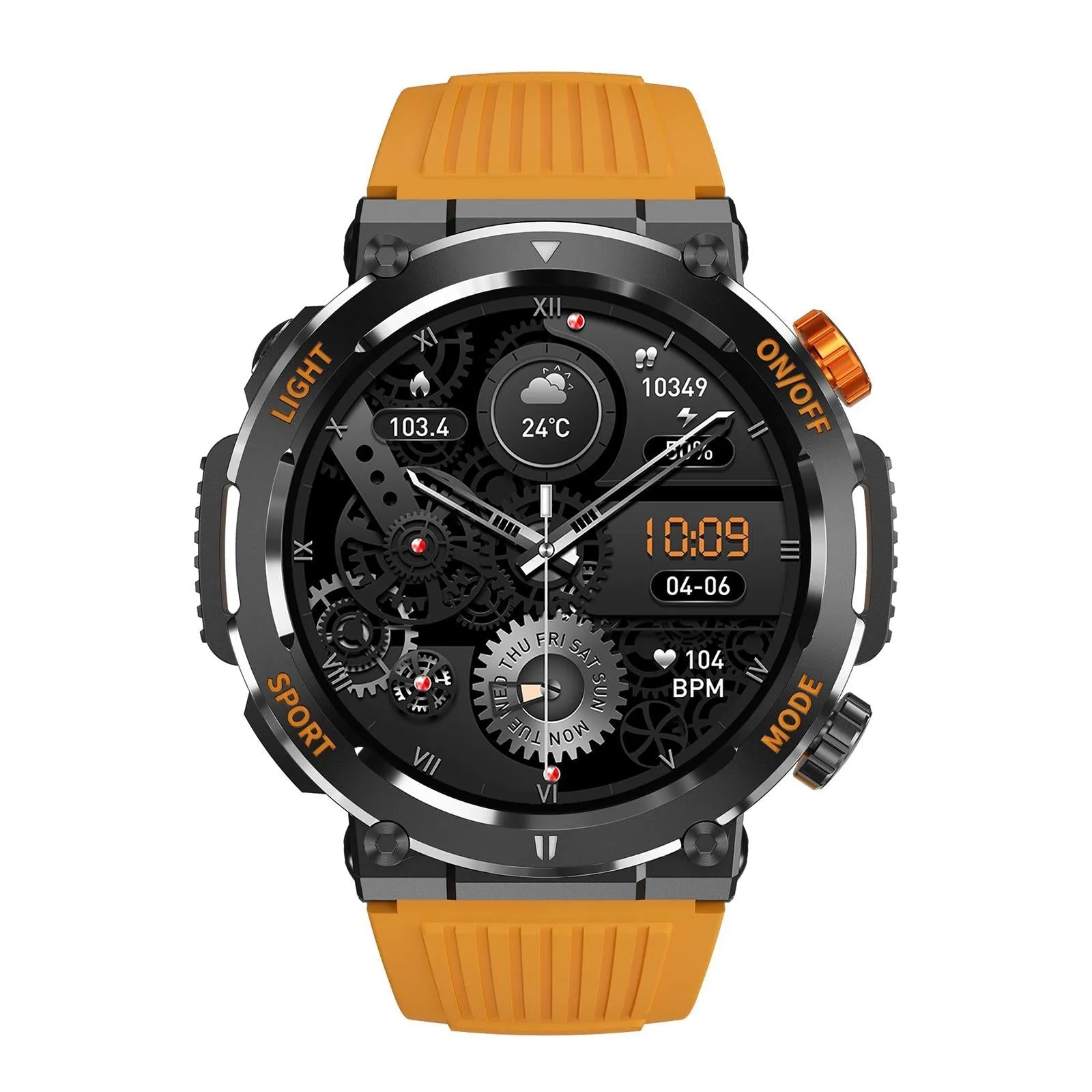 1.46 Inch Round Screen Bluetooth Smart Watch Support Health Monitoring & 100  Sports Modes