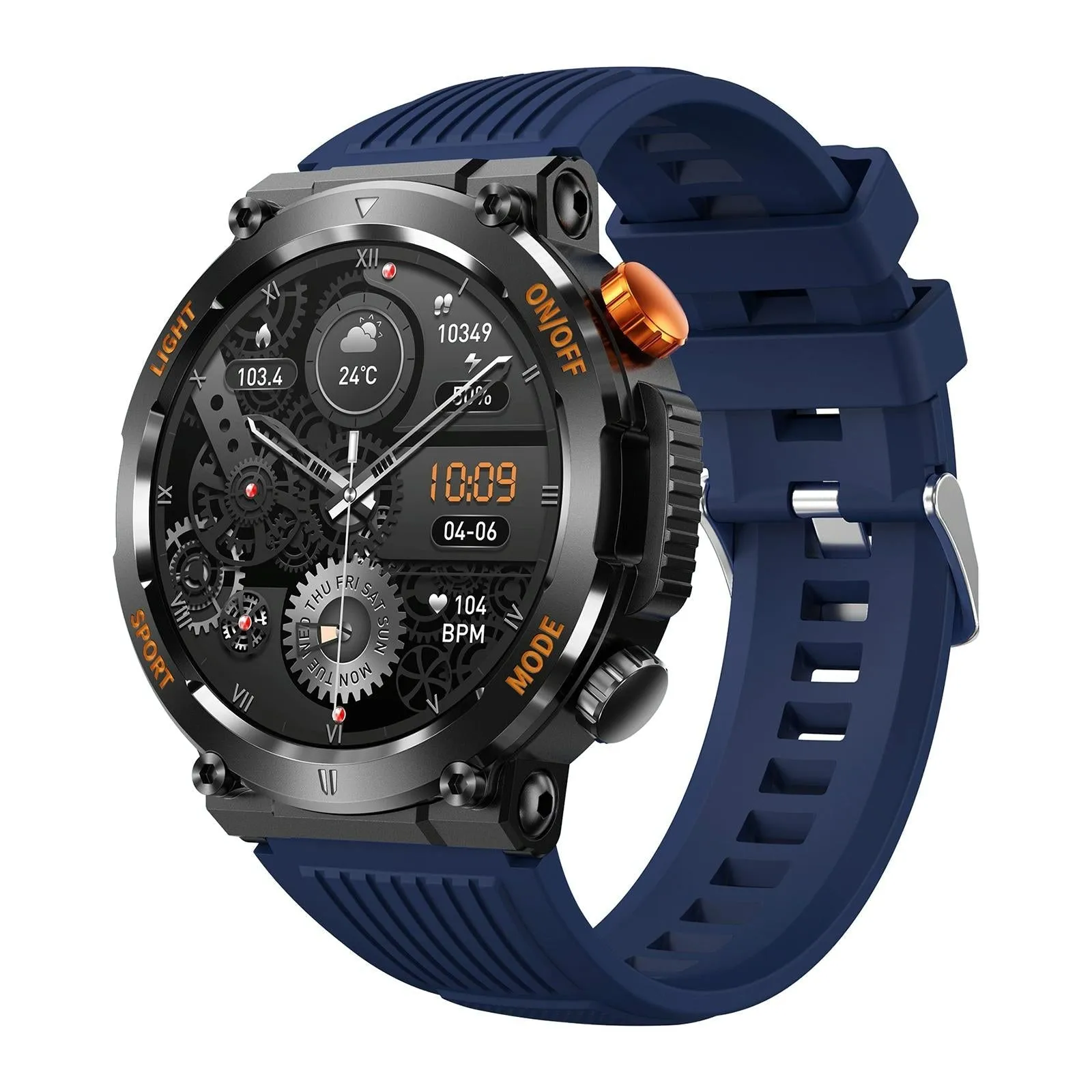 1.46 Inch Round Screen Bluetooth Smart Watch Support Health Monitoring & 100  Sports Modes