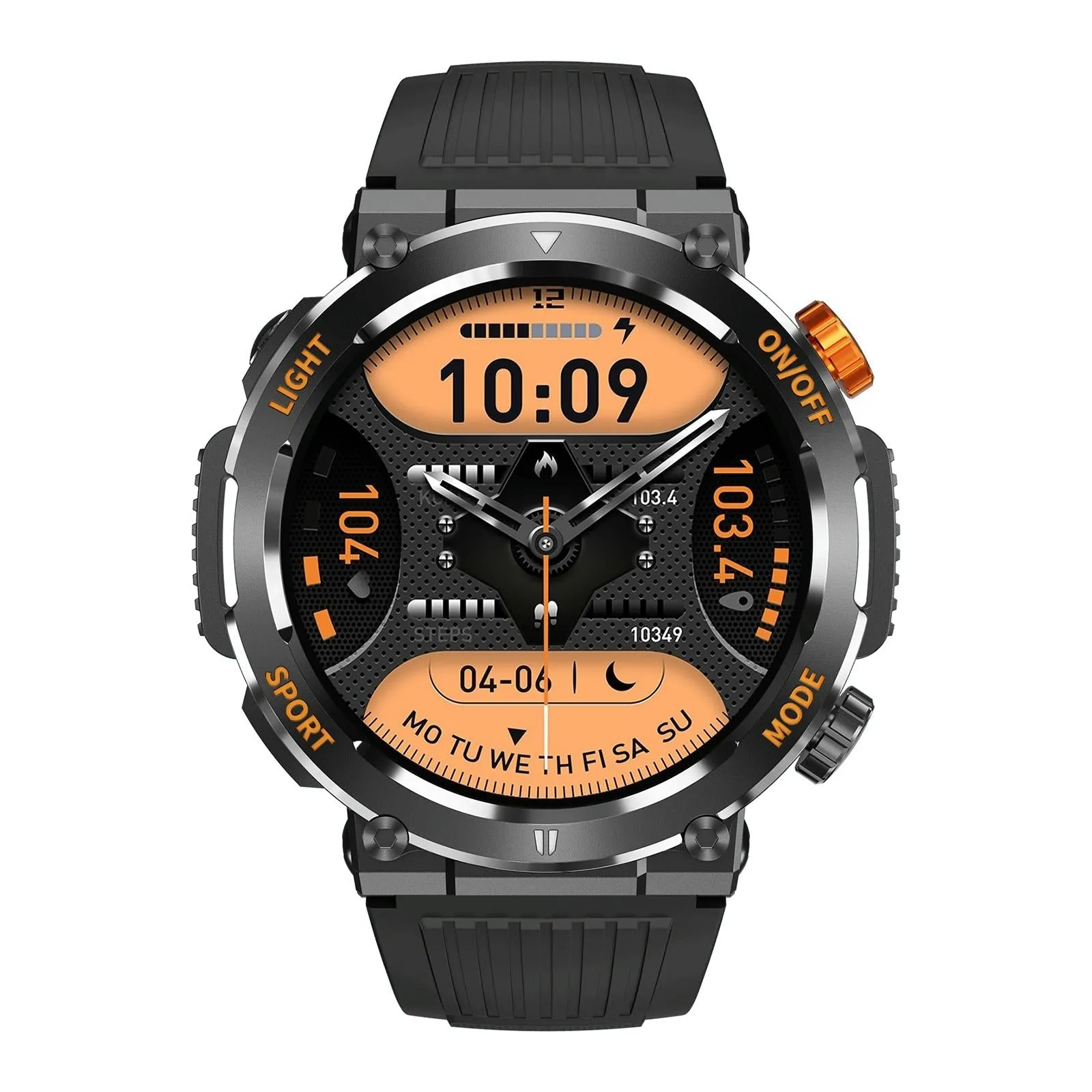 1.46 Inch Round Screen Bluetooth Smart Watch Support Health Monitoring & 100  Sports Modes