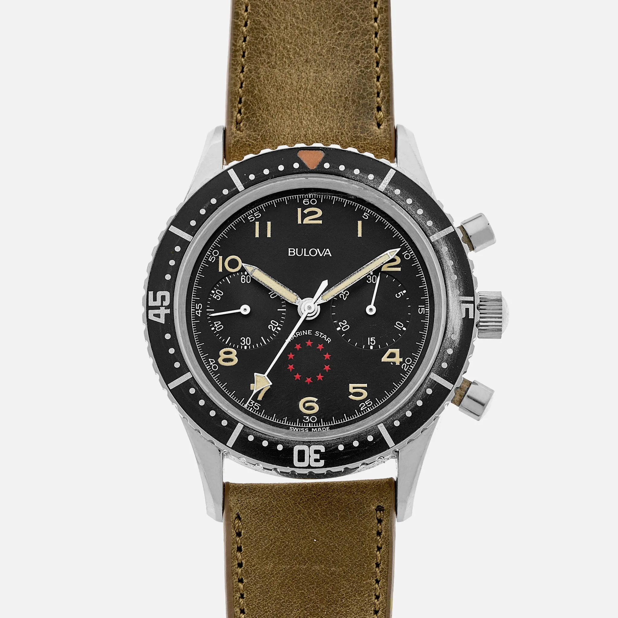 1970s Bulova Marine Star Chronograph Ref. BA 8080101 A