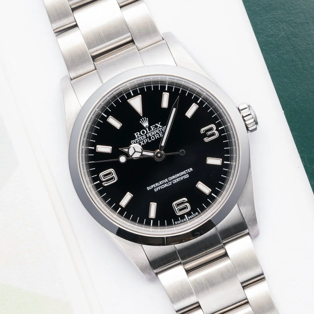 2006 Rolex Explorer Ref. 114270 with Box & Papers