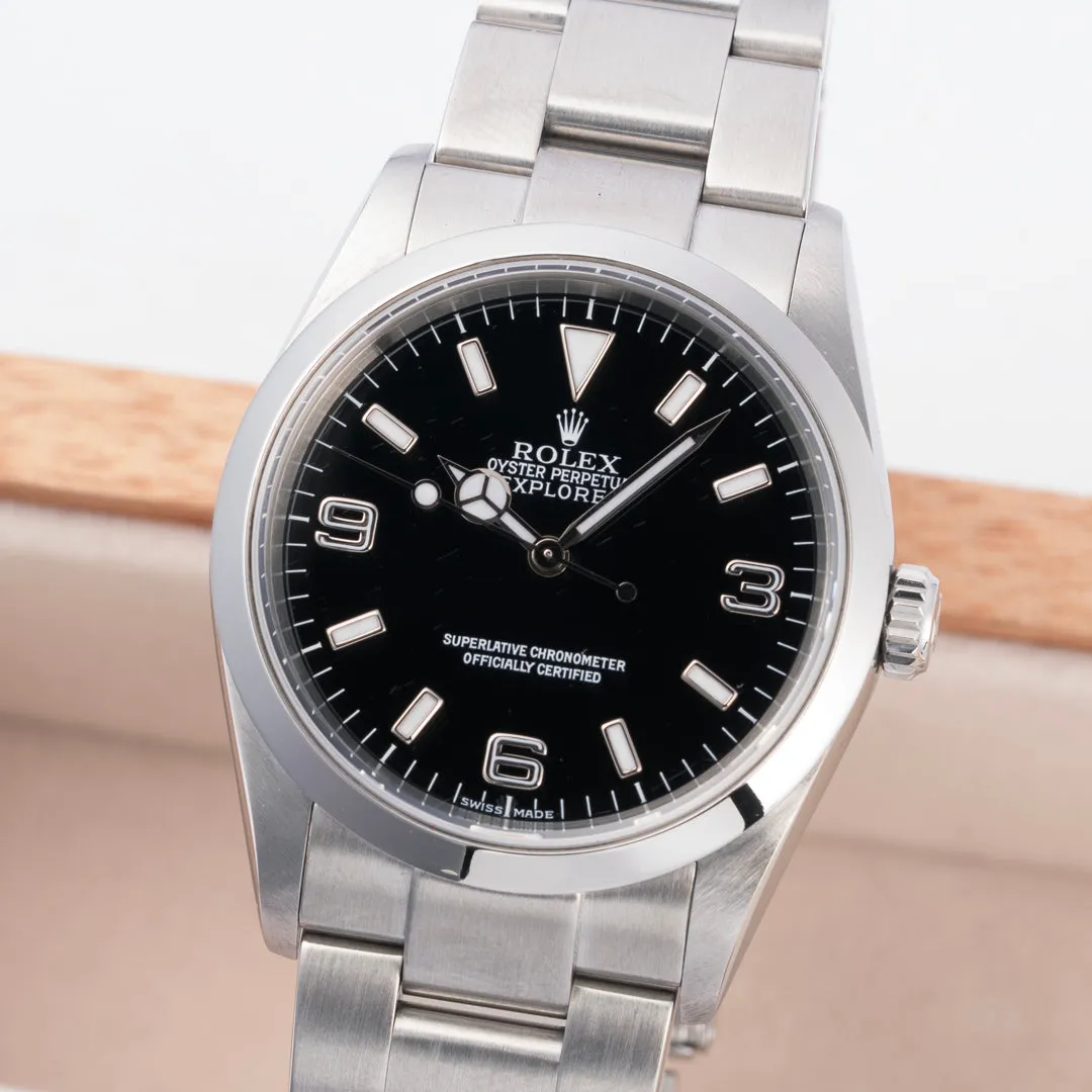 2006 Rolex Explorer Ref. 114270 with Box & Papers