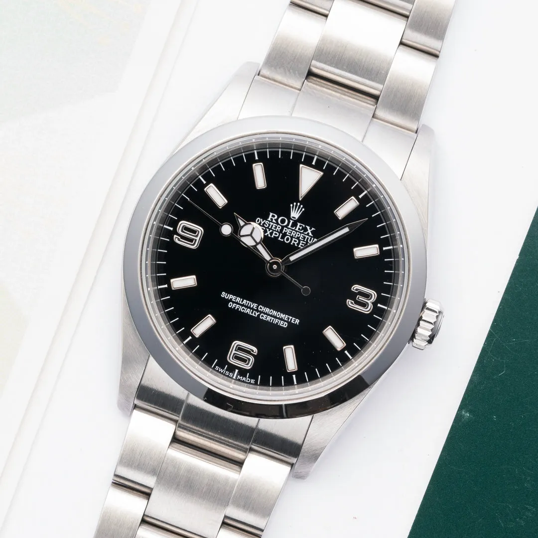 2006 Rolex Explorer Ref. 114270 with Box & Papers
