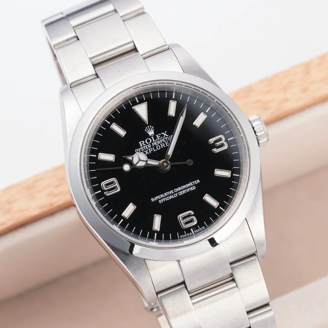 2006 Rolex Explorer Ref. 114270 with Box & Papers