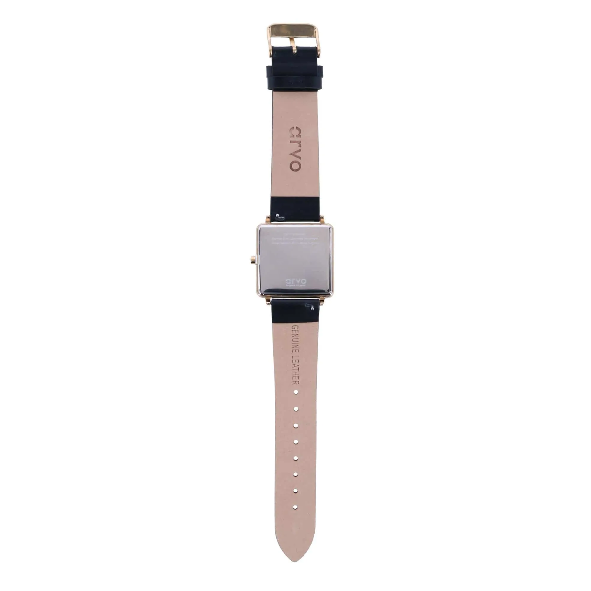 Arvo Time Squared Black Dial Watch