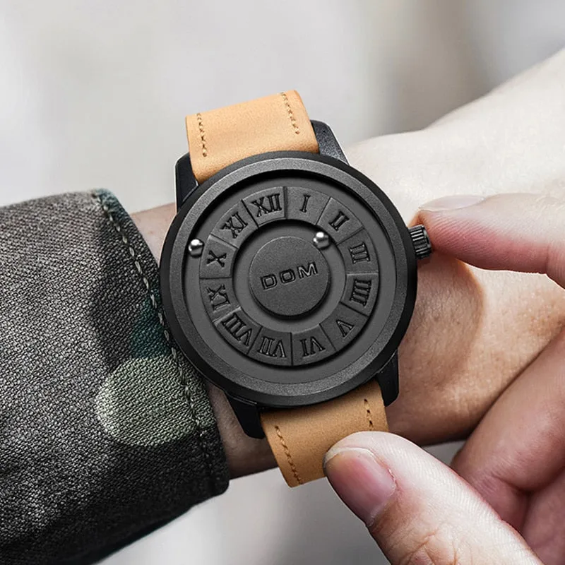 Ball Bearings Watch Magnetic Force Fidget Spinner For ADHD Anxiety & Stress Relief