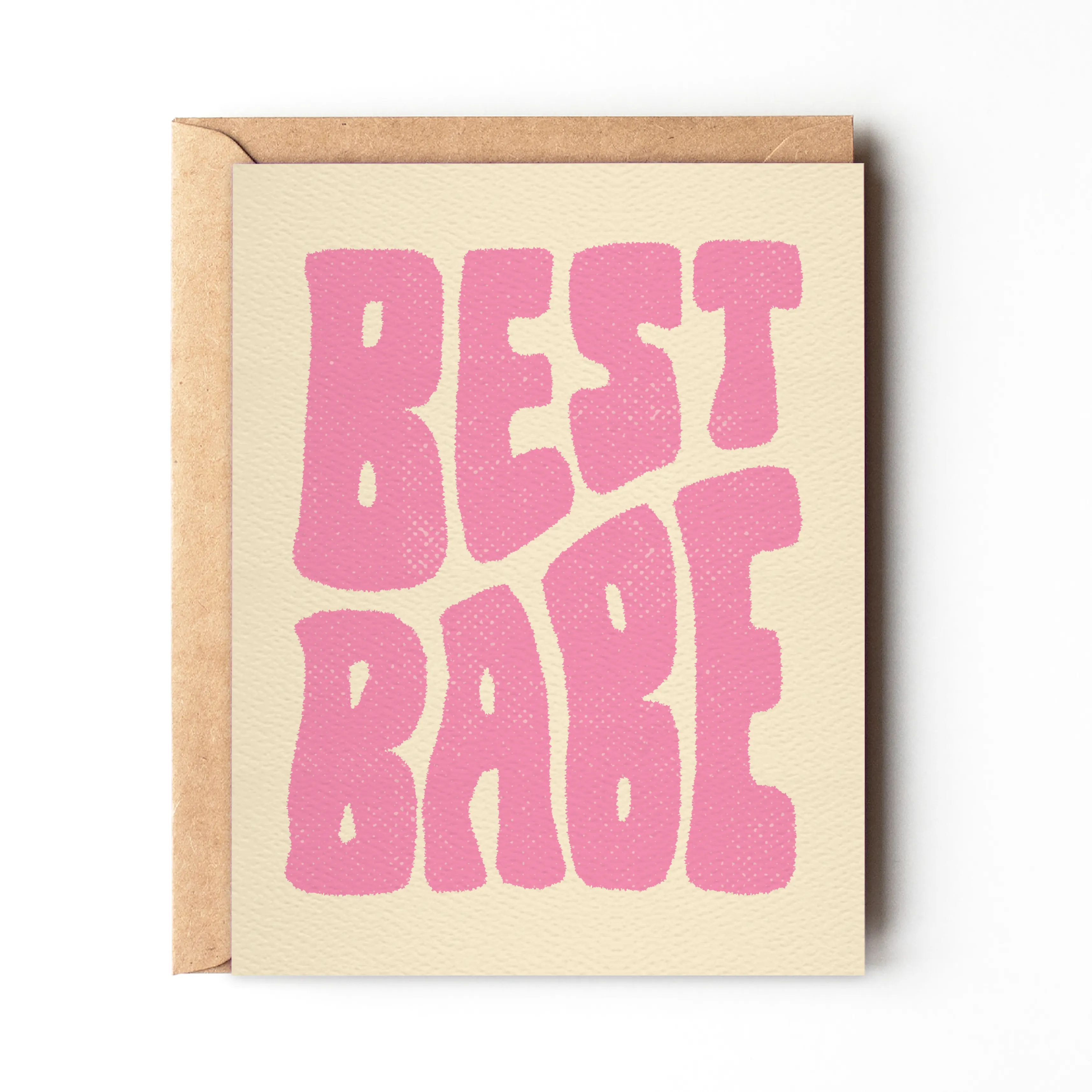 Best Babe Retro Card