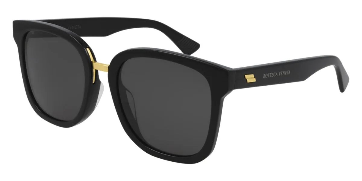Bottega Veneta Minimalist Sunglasses in Black