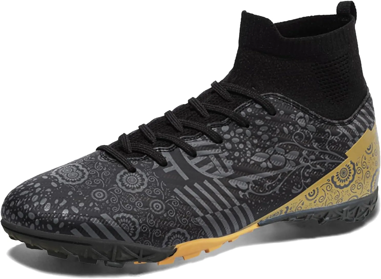 Boys Soccer Cleats Kids Professional Athletic Outdoor Trainning Girls Turf Training Shoes Teenager Indoor Football Shoes Sneakers for Unisex