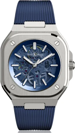 BR Watch BR 5 Skeleton Blue Limited Edition D