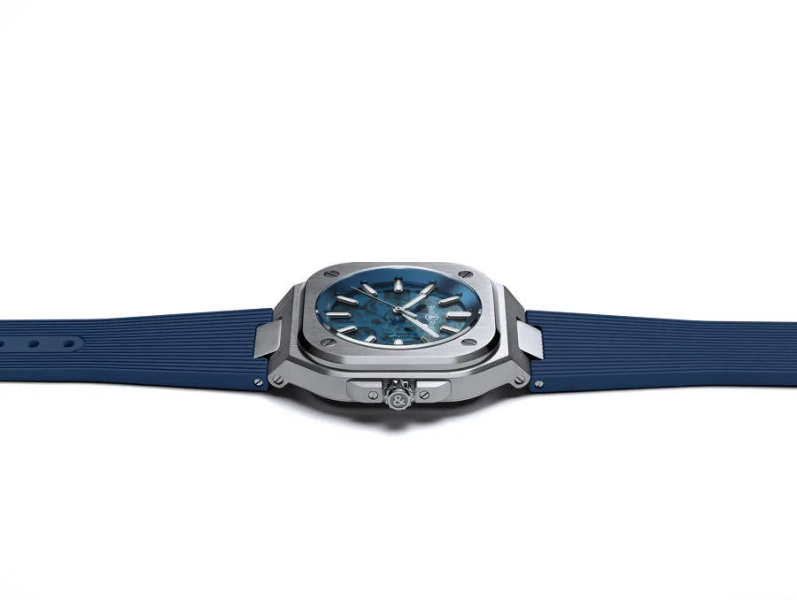 BR Watch BR 5 Skeleton Blue Limited Edition D