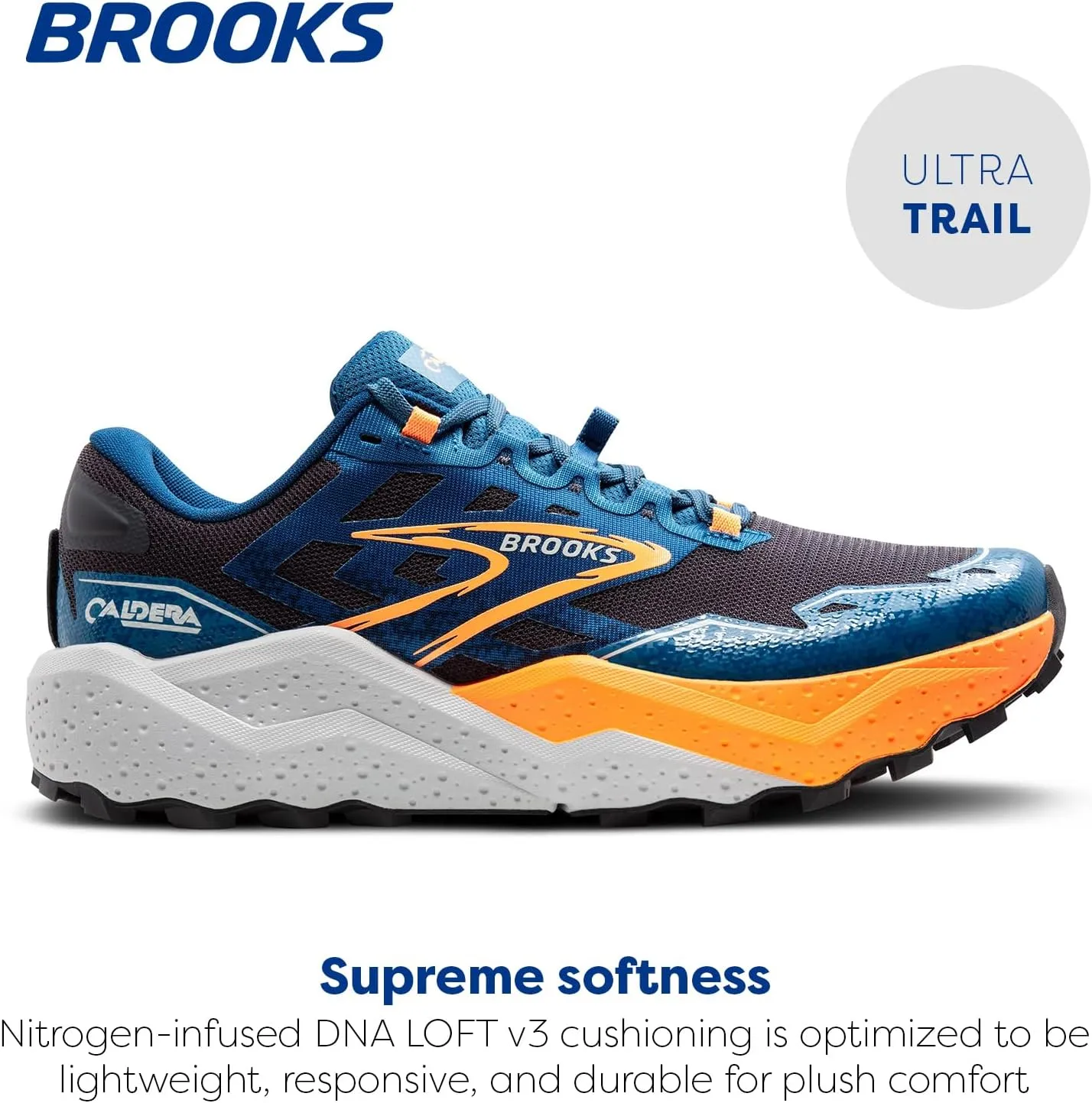 Brooks Mens Caldera 7 Trail Running Shoe