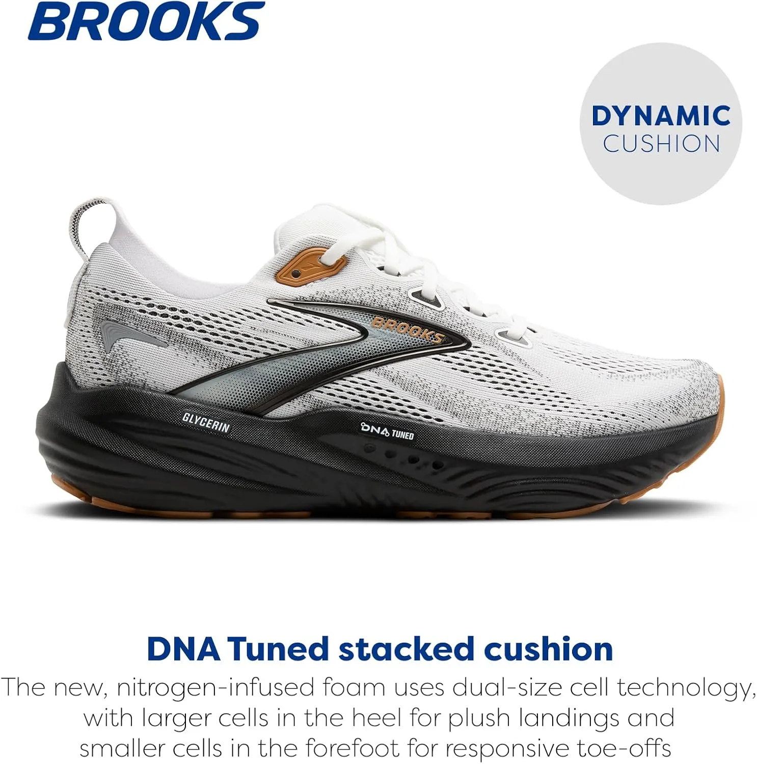 Brooks Mens Glycerin 22 Neutral Running Shoe