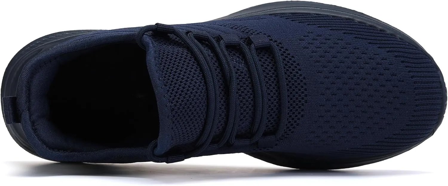 BXYJDJ Walking Shoes for Men Casual Sneakers Slip on Tennis Running Shoes for Male Workout Gym Lightweight Breathable Jogging Mesh