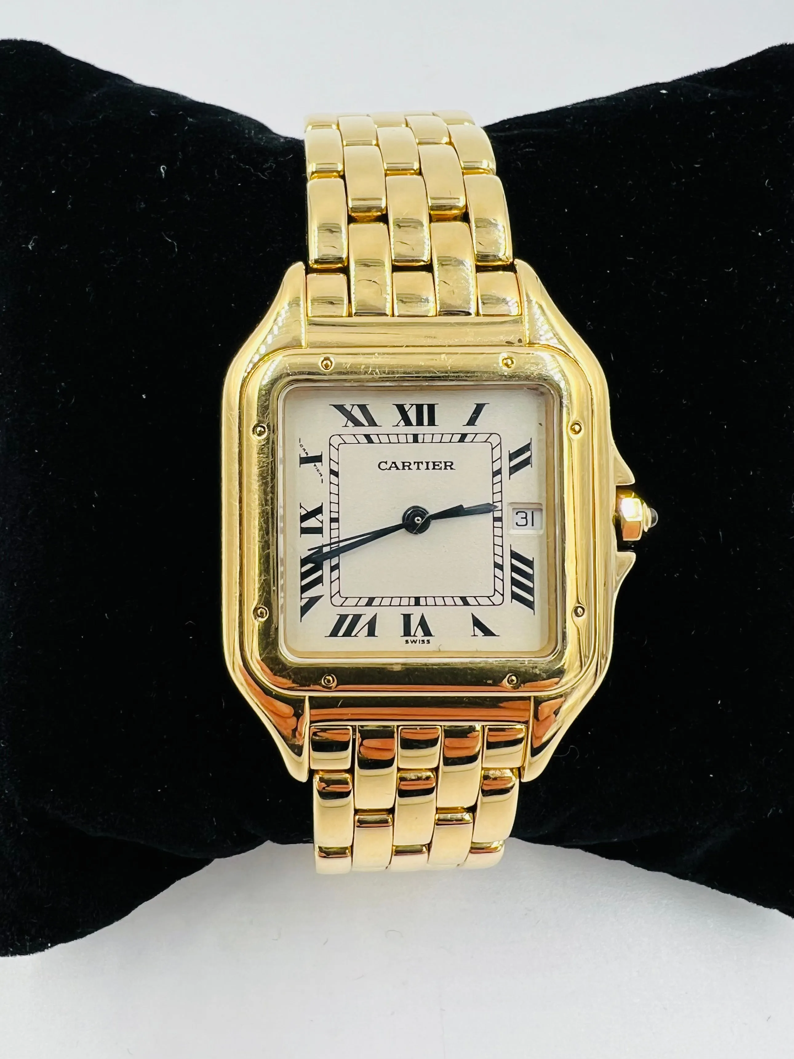 Cartier Panther Yellow Gold Quartz Wristwatch
