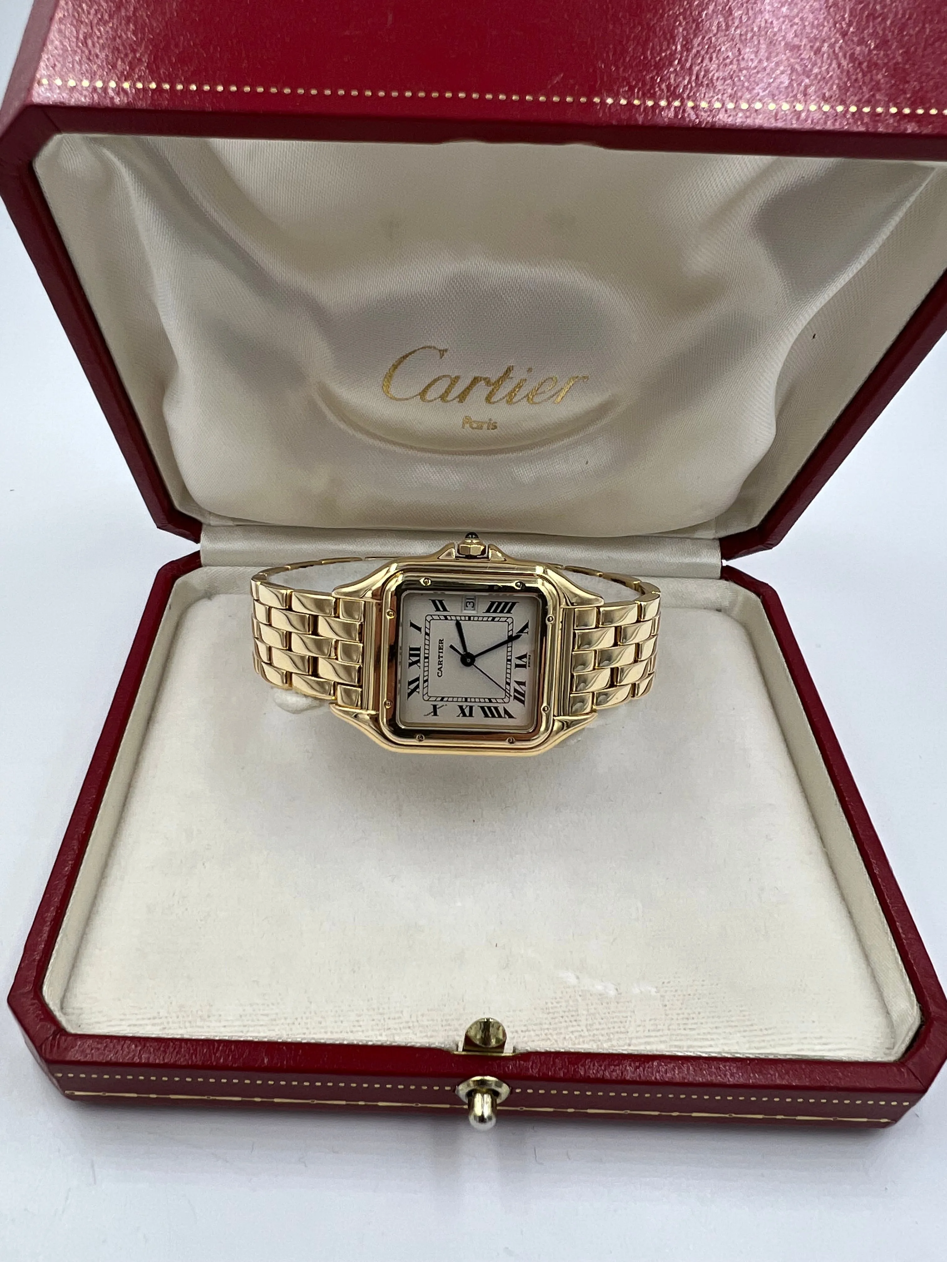 Cartier Panther Yellow Gold Quartz Wristwatch