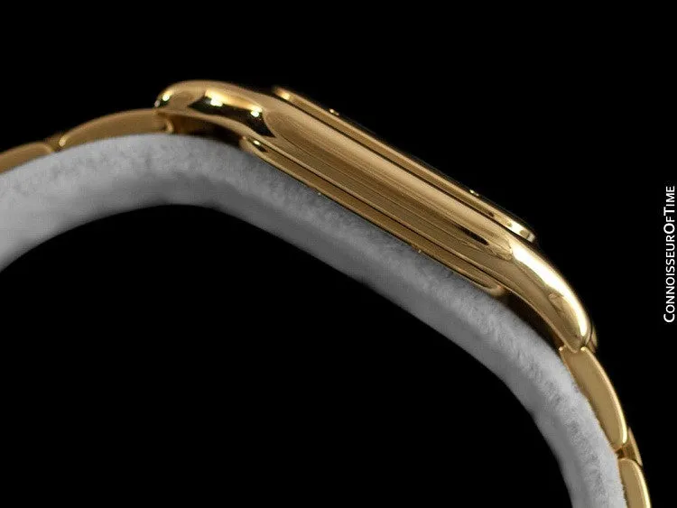 Cartier Panthere "Large" Mens Midsize / Unisex Watch, Date, 106000M, W25054P5 - 18K Gold