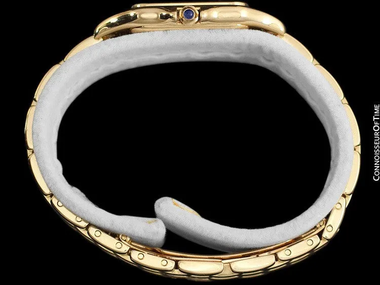 Cartier Panthere "Large" Mens Midsize / Unisex Watch, Date, 106000M, W25054P5 - 18K Gold