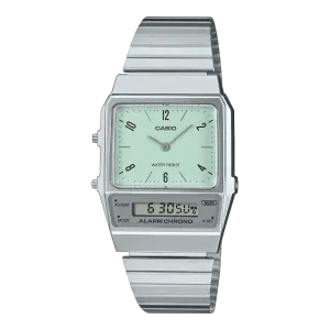 Casio Vintage AQ-800E-3ADF Dual Display White Watch