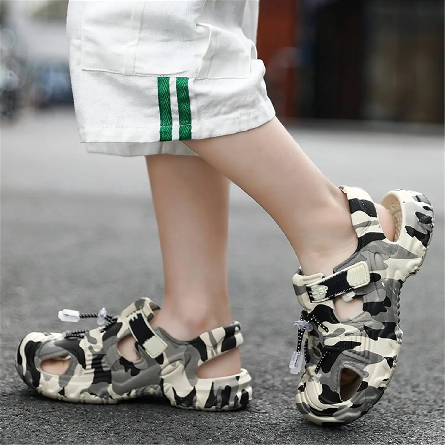 Children Slippers Cartoon Dinosaur Flat Bottom Home Breathable Beach Slippers Kids Indoor Girls Outdoor