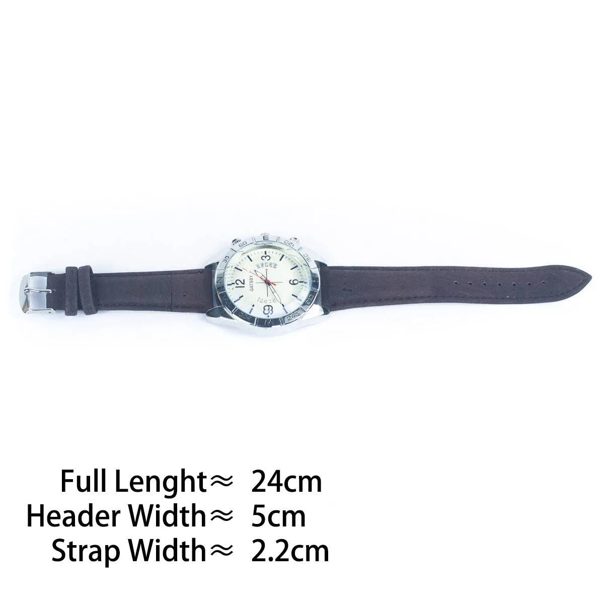 Cork watch man fashion Watch WA-409-B-BOX（with box）