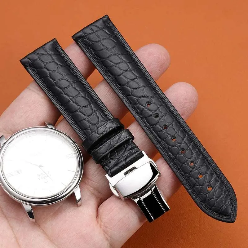 Crocodile Leather Quick Release Universal Replacement Watch Band