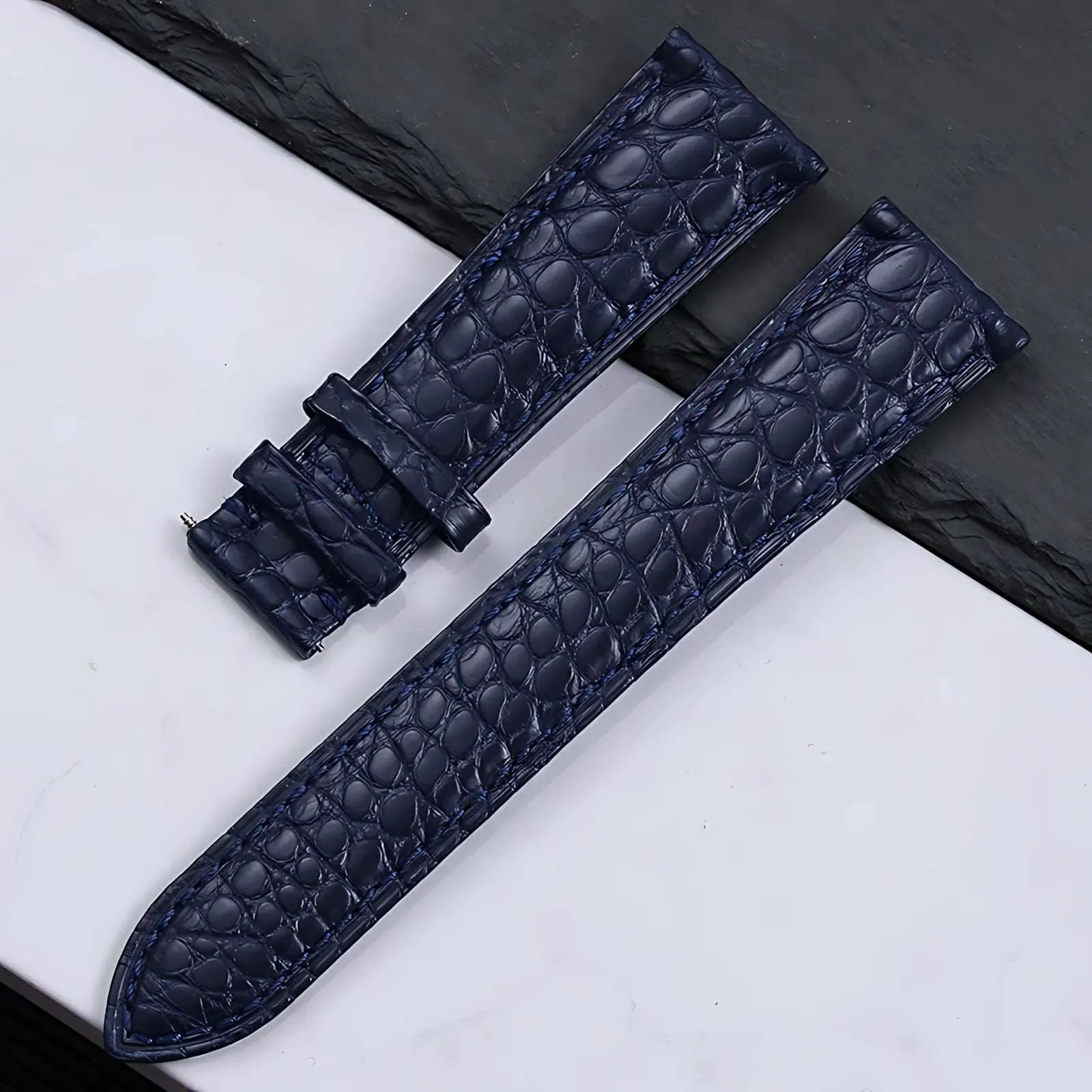 Crocodile Leather Quick Release Universal Replacement Watch Band