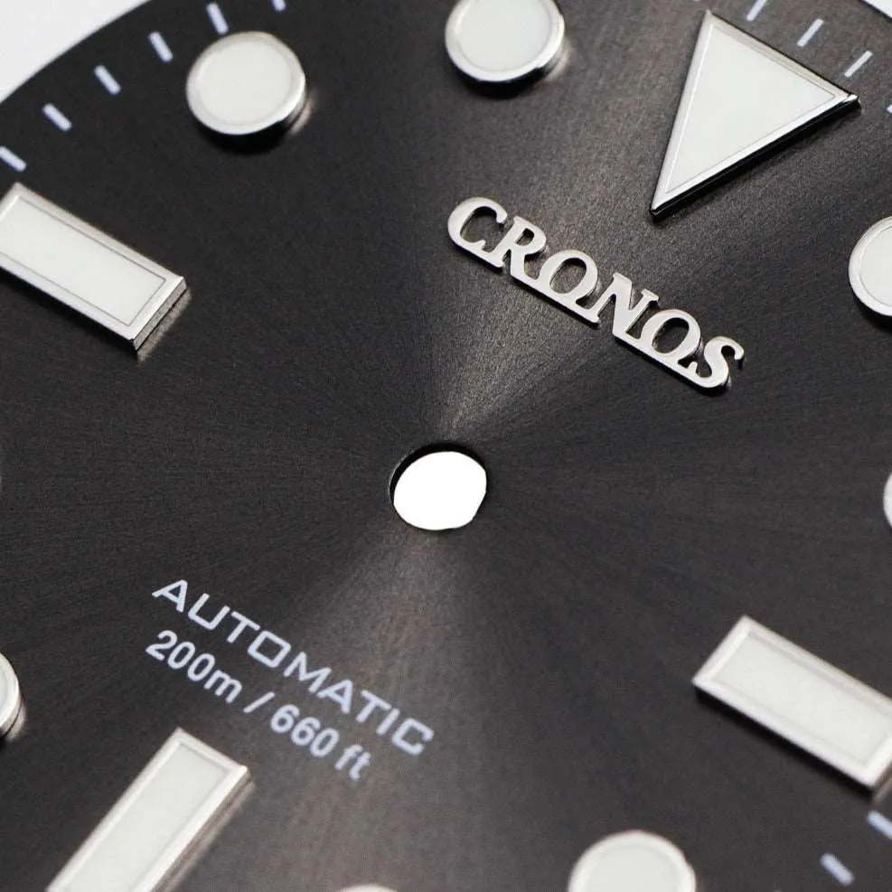 Cronos Submariner No Date Full Lume Luxury Homage Watches