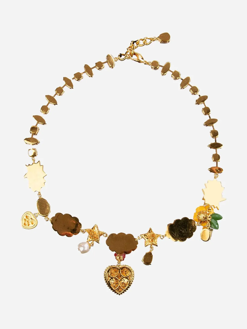 Crystal Embellished Necklace