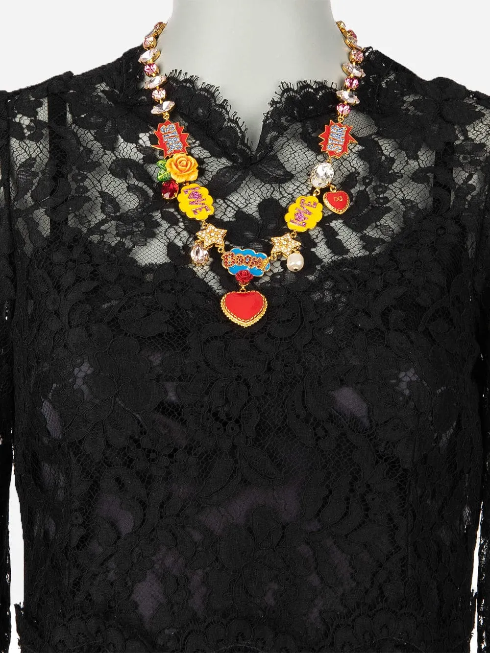Crystal Embellished Necklace