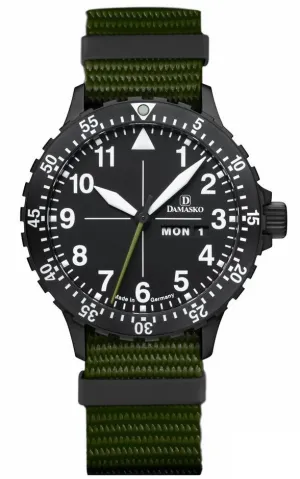 Damasko Watch DH 1.0 Green Nato