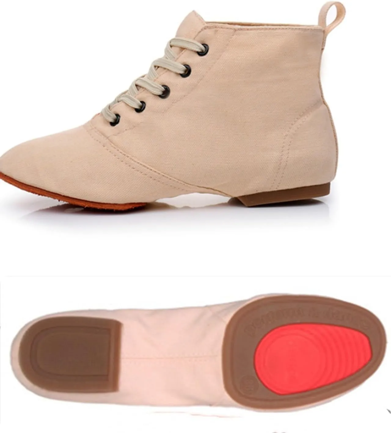 Dance shoes for women with soft soles, true love for leather, professional Chinese dance teacher shoes, classical ballet with heels, jazz shoes