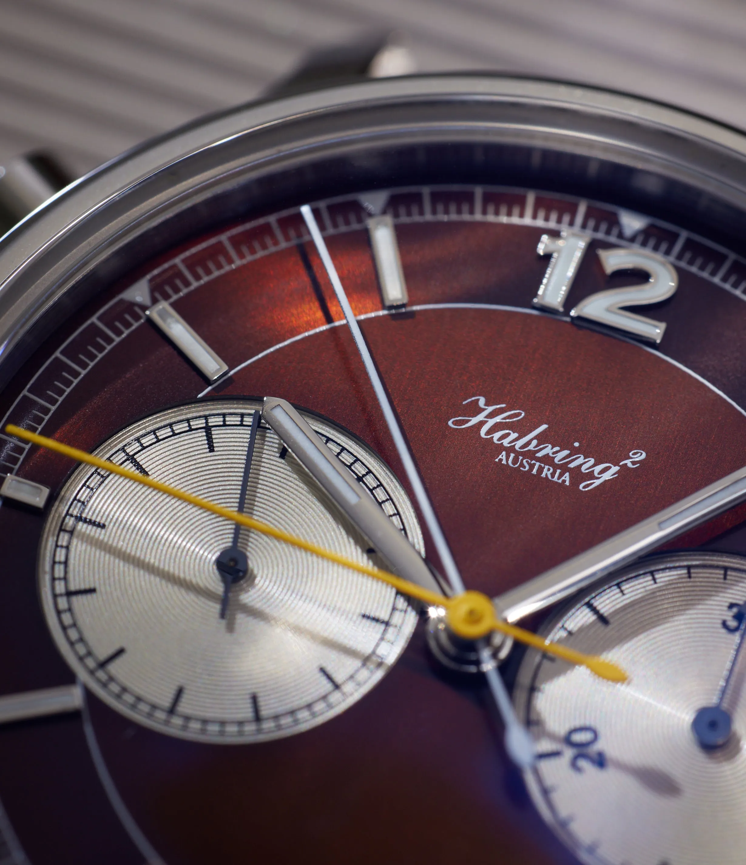 Doppel 2.0 | brown dial | Stainless Steel