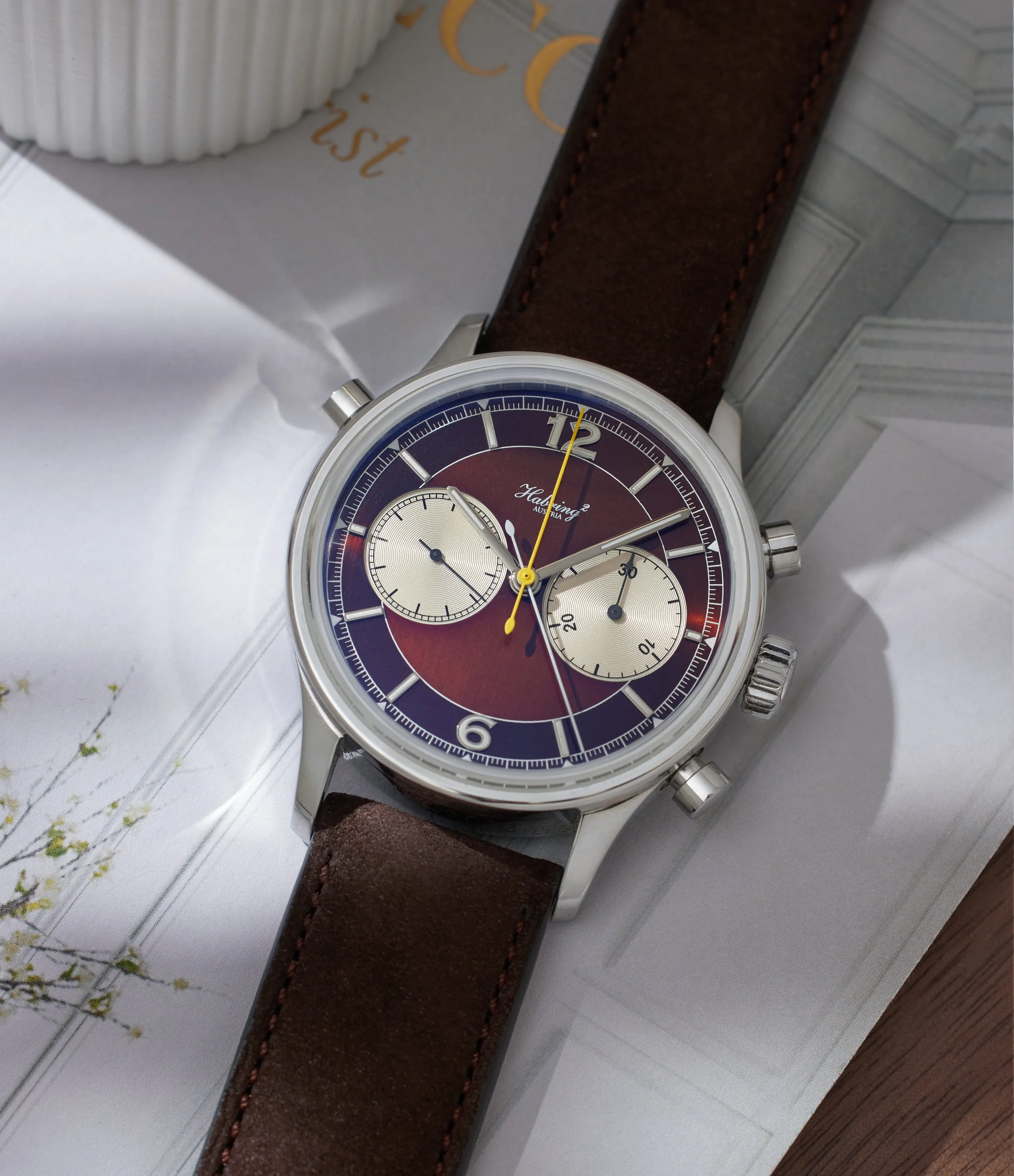 Doppel 2.0 | brown dial | Stainless Steel