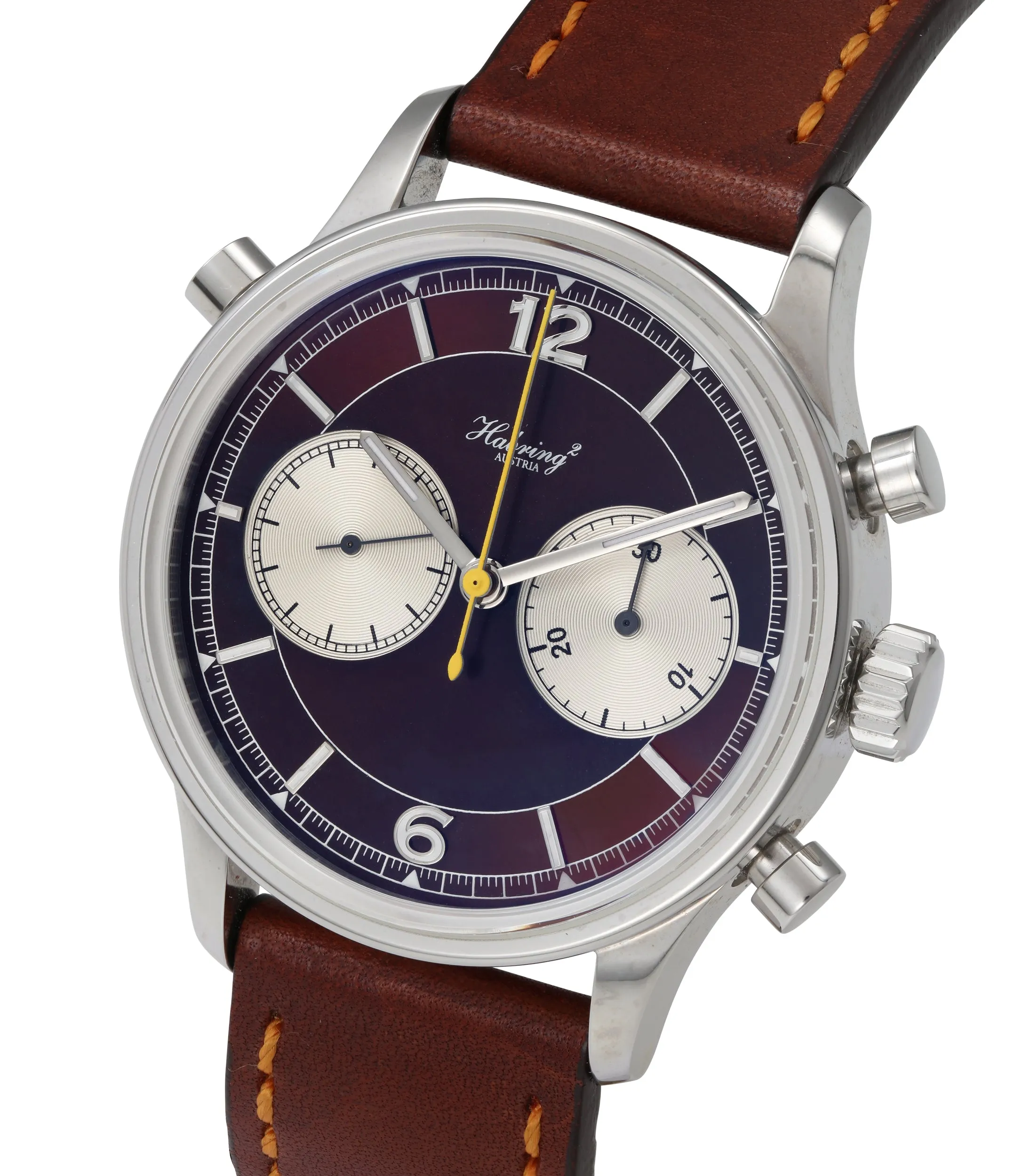 Doppel 2.0 | brown dial | Stainless Steel
