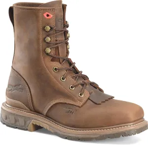 DOUBLE-H Men's Phantom Rider Dailor 8 Wide Square Composite Toe Lacer Work Boots with Dual-Density Comfort Footbed & Oil- and Slip-Resistant Outsole