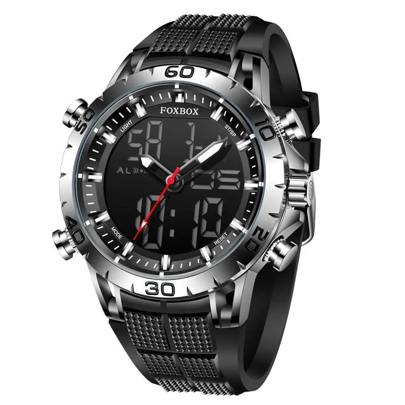Dual Display Military Chronograph Watch