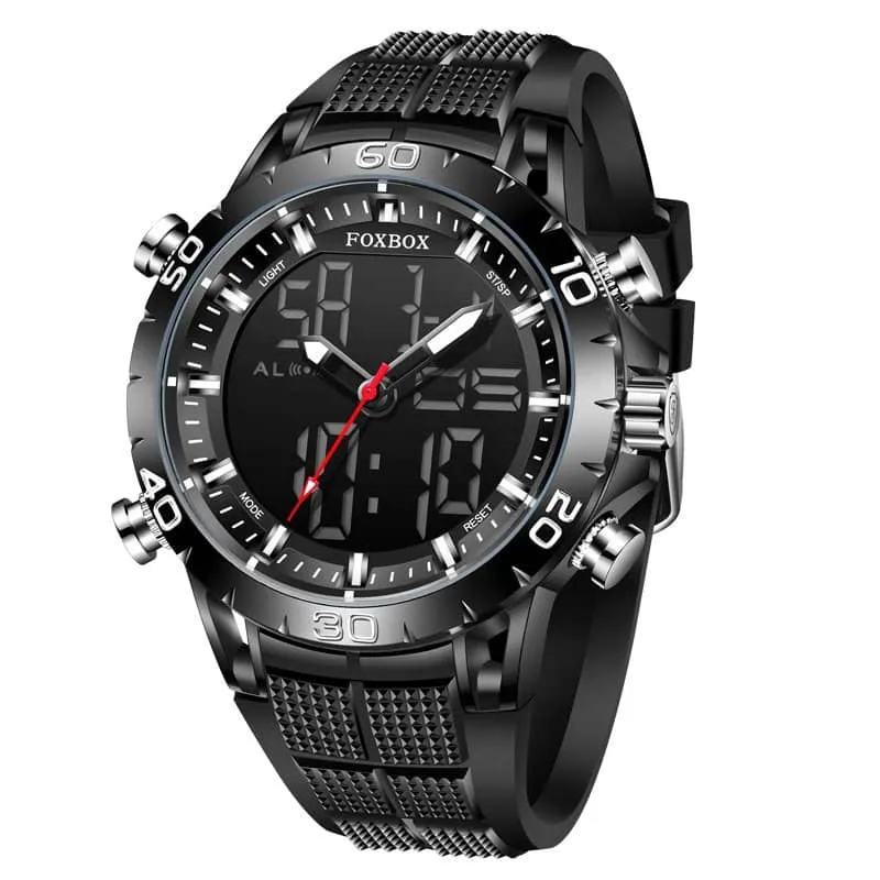 Dual Display Military Chronograph Watch