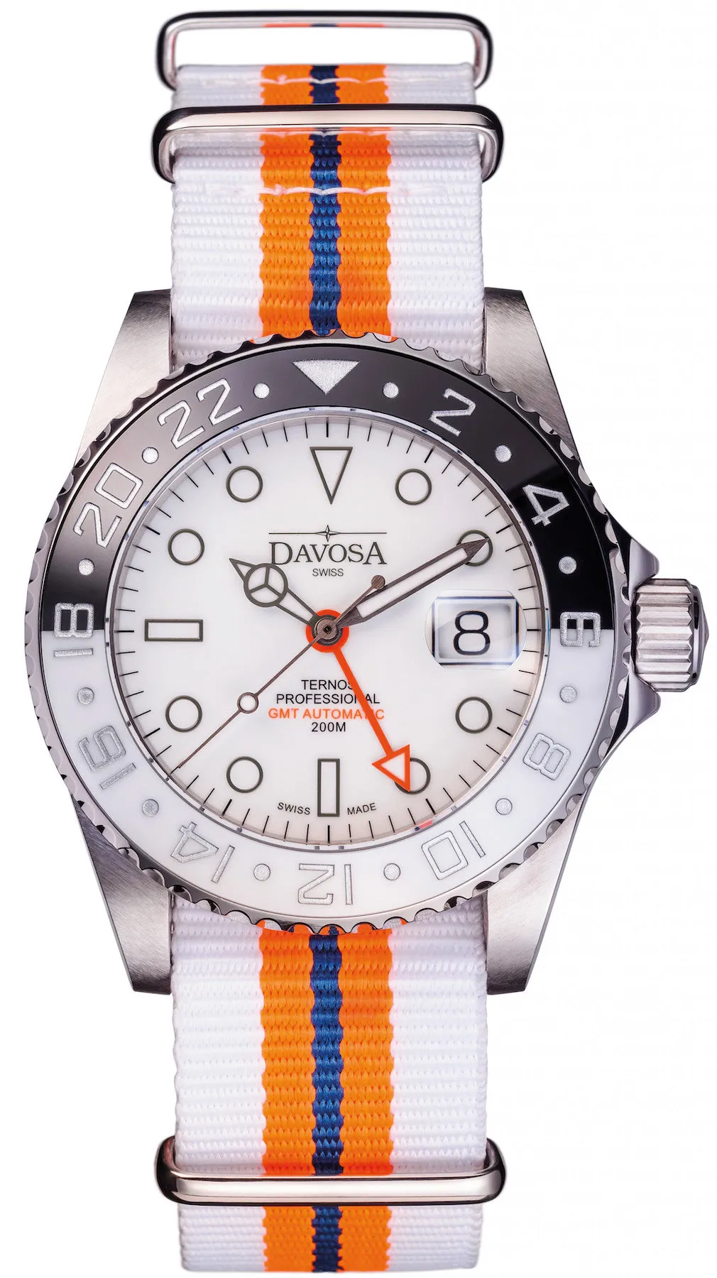 DVS Watch Ternos ProFSsional GMT Black And White Limited Edition