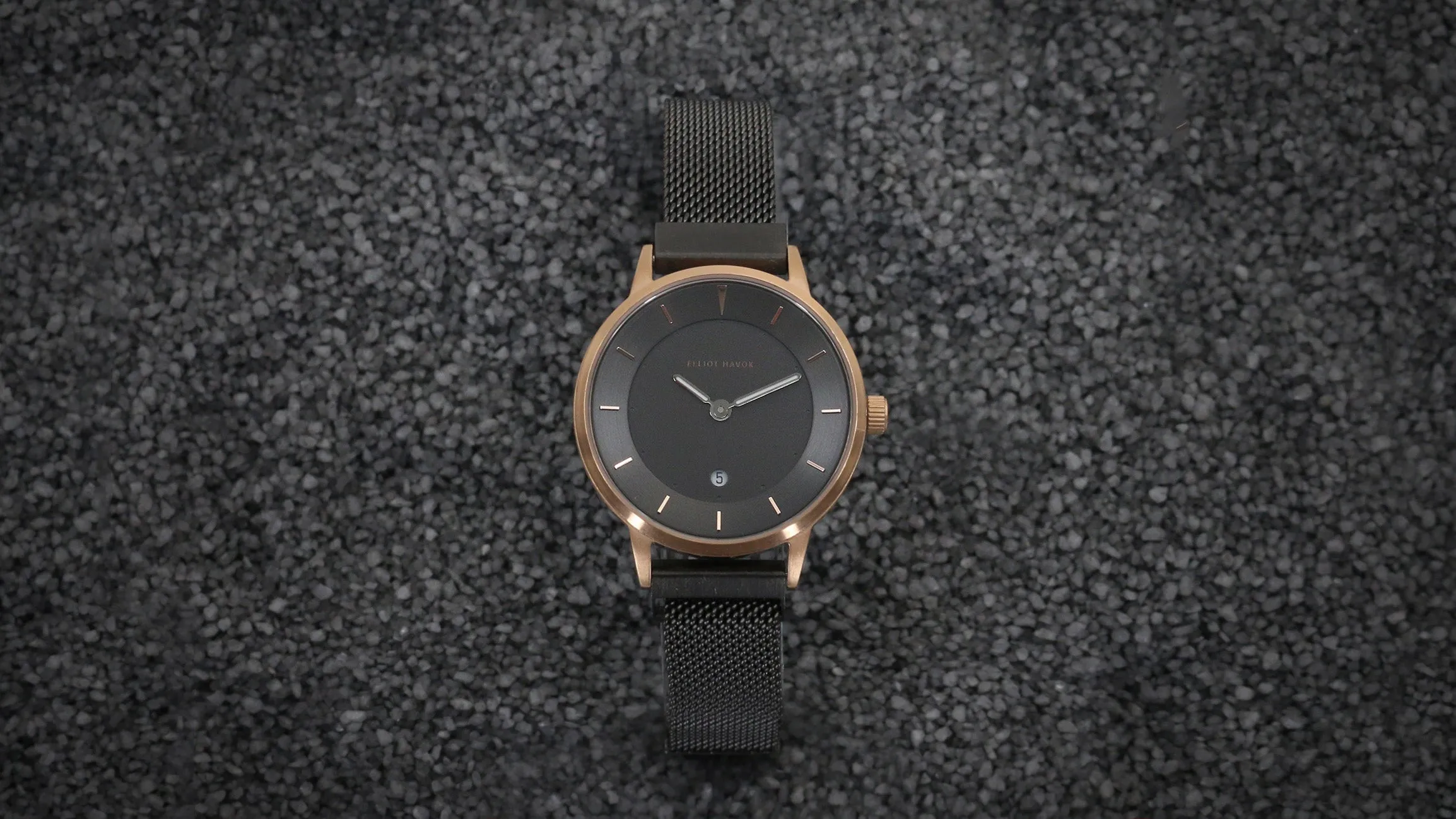 Elliot Havok - Gunmetal Rose Minimalist Mesh - 30mm