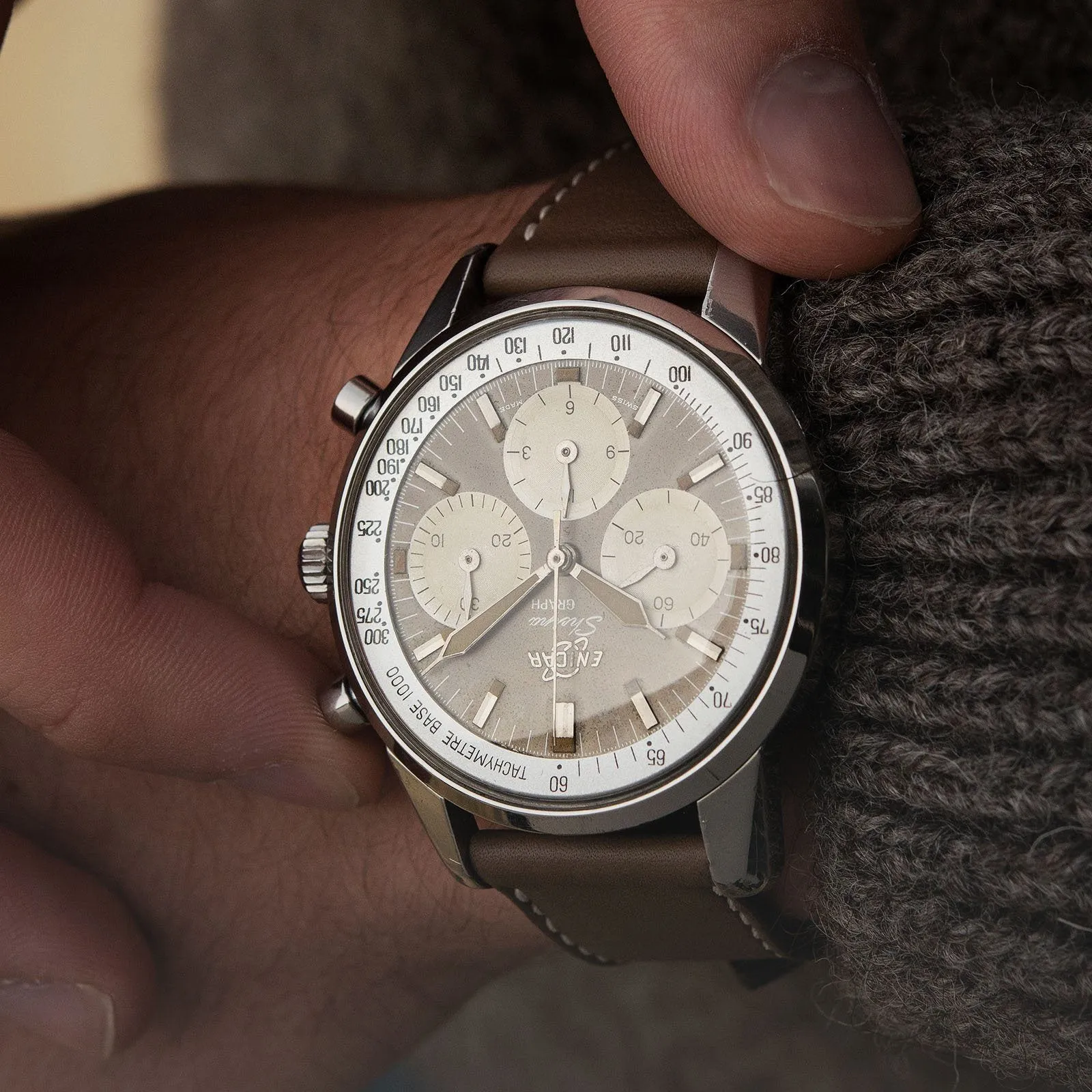 Enicar Sherpa Graph Mk1 Chronograph