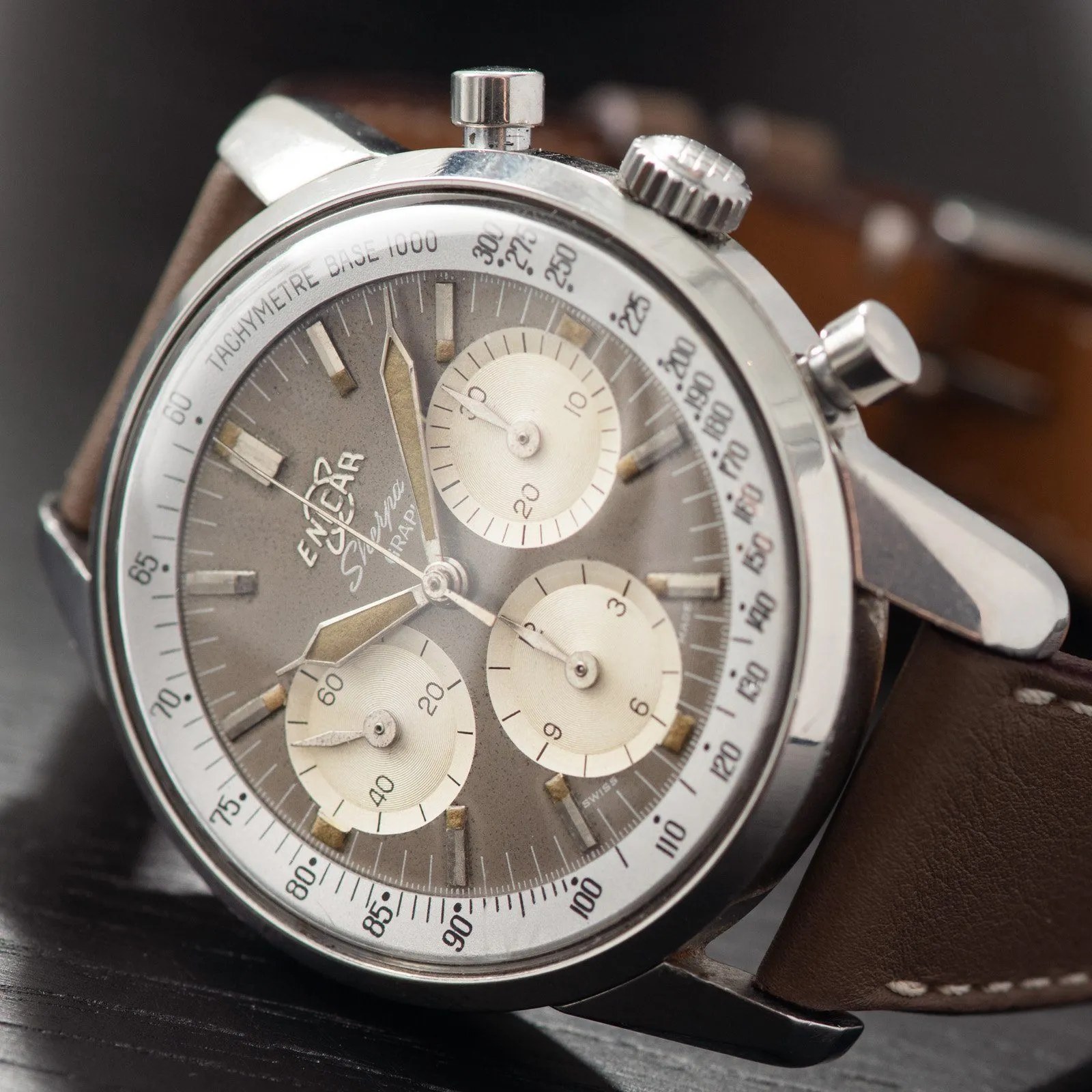 Enicar Sherpa Graph Mk1 Chronograph