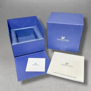 Estate Swarovski Blue Inner Box (Empty Box)