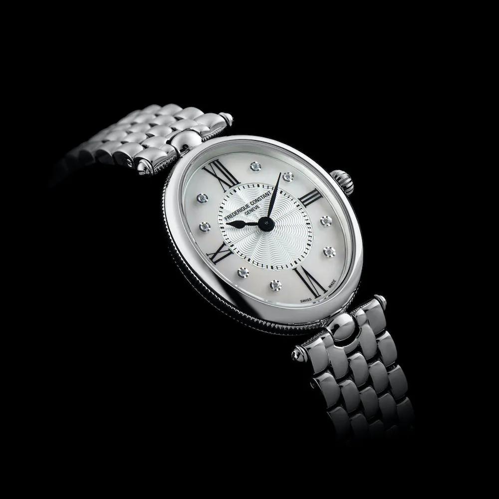 Frederique Constant Watch Art Deco Bi Colour Ladies