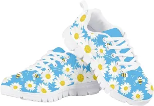 Girls Cute Sneakers Kids Running Shoes Casual Lightweight Walking Shoes for Little Girls Sport Wear