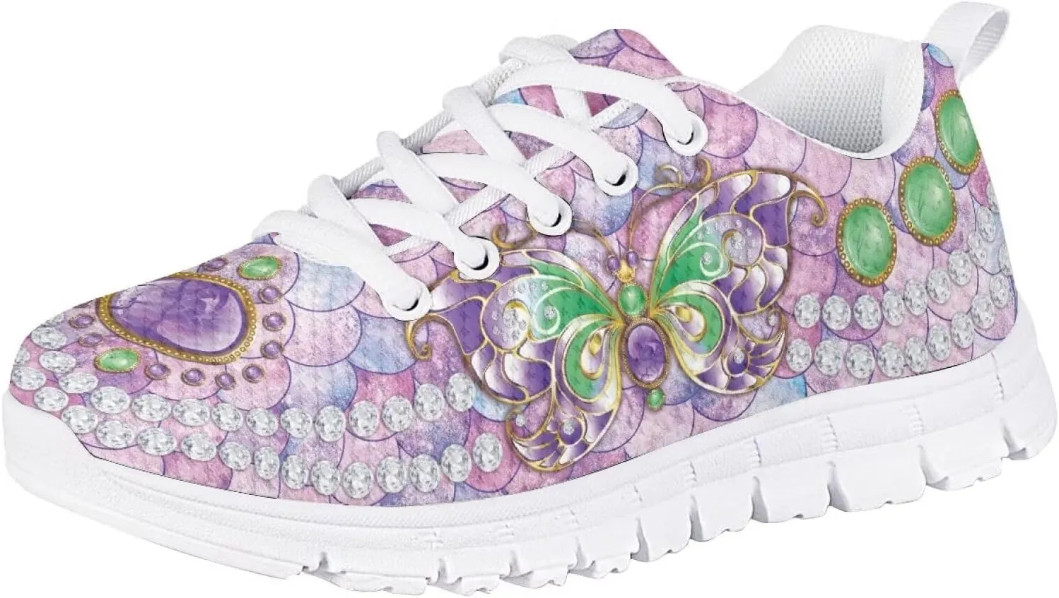 Girls Cute Sneakers Kids Running Shoes Casual Lightweight Walking Shoes for Little Girls Sport Wear